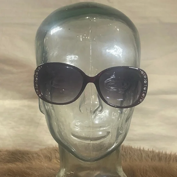Purple Women's Sunglasses - Picture 2 of 3